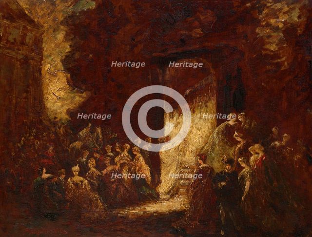 Fête d'Après-Midi, c. 1880. Creator: Adolphe Monticelli.