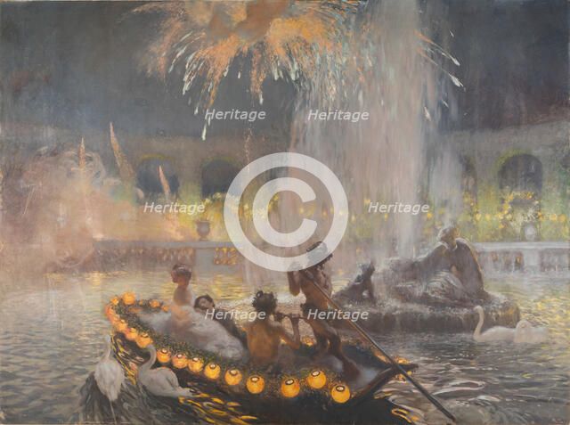 Fête de nuit à Versailles, 1906. Creator: La Touche, Gaston, de (1854-1913).