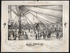Fête donnée à Tivoli en faveur des pensionnaires de lancienne liste civile le 3 Juin 1840, 1840. Creator: Jules Platier (French)