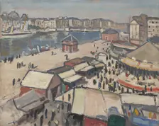Fête foraine au Havre, 1906. Creator: Marquet, Pierre-Albert (1875-1947)