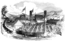 Fete in celebration of winning the coal on the Rhondda branch of the Taff Vale railway, 1851