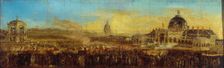 Fete of May 10,1852, at Champ-de-Mars; departure of the Prince-President, after blessing of the... Creator: Unknown