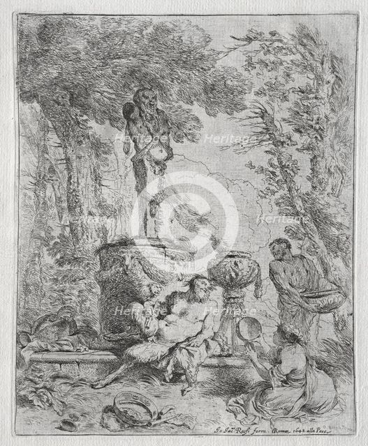 Fete of Pan, 1648. Creator: Giovanni Benedetto Castiglione (Italian, 1609-1664).
