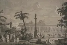 Fêtes de la Grèce et Jeux Olympiques. The Ancient Olympic Games, 1818. Creator: Dufour, Joseph (1744-1829)