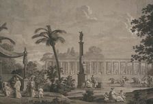 Fêtes de la Grèce et Jeux Olympiques. The Ancient Olympic Games, 1818. Creator: Dufour, Joseph (1744-1829)