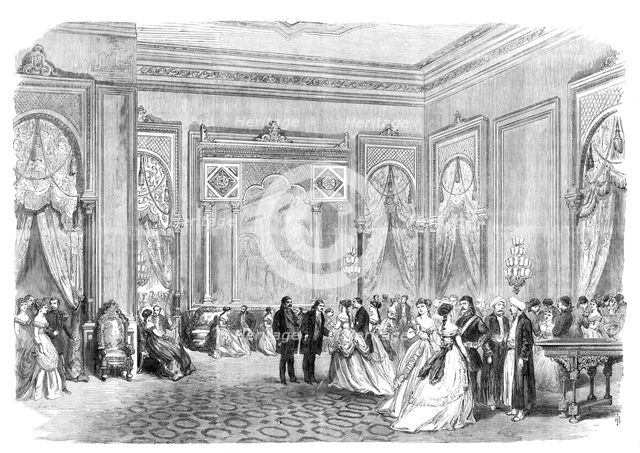 Fetes of the Viceroy of Egypt at Cairo: the Ball, 1869. Creator: Unknown.
