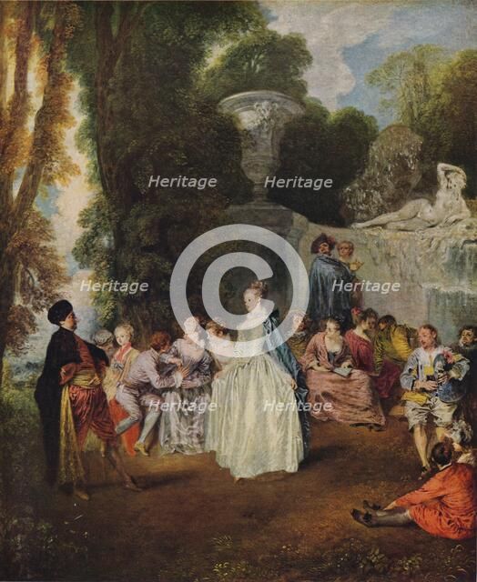 'Fetes Venitiennes', 1718-1719. Artist: Jean-Antoine Watteau.