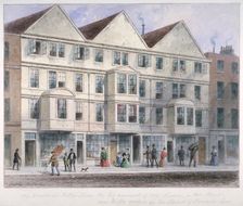 Fetter Lane, City of London, 1855. Artist: Thomas Hosmer Shepherd