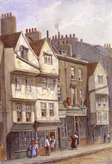 Fetter Lane, London, 1870. Artist: JT Wilson