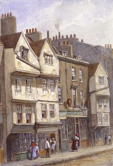 Fetter Lane, London, 1870. Artist: JT Wilson