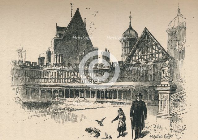 'Fetter-Lock, or Horse-Shoe, Cloister ', 1895. Artist: Unknown.