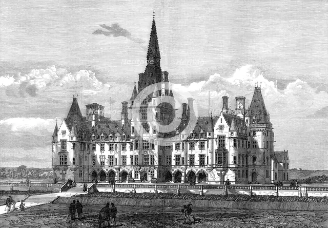 Fettes College, Edinburgh, 1874. Creator: J. Paterson.
