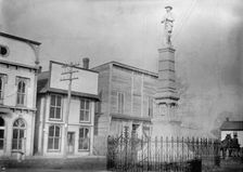 Feud - Scenes in Virginia Mountain Town at Trial After Feud, 1912. Creator: Harris & Ewing