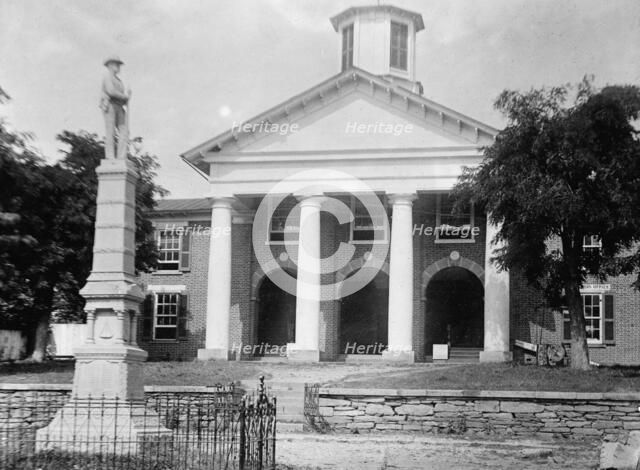 Feud - Scenes in Virginia Mountain Town at Trial After Feud, 1912. Creator: Harris & Ewing.
