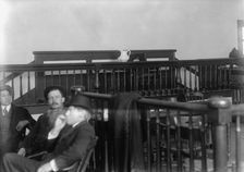 Feud - Scenes in Virginia Mountain Town at Trial After Feud, 1912. Creator: Harris & Ewing