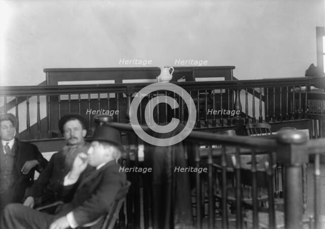 Feud - Scenes in Virginia Mountain Town at Trial After Feud, 1912. Creator: Harris & Ewing.