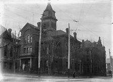 Feud - Scenes in Virginia Mountain Town at Trial After Feud, 1912. Creator: Harris & Ewing