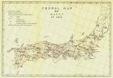 Feudal Map of Japan in 1615 (1903). Creator: Unknown