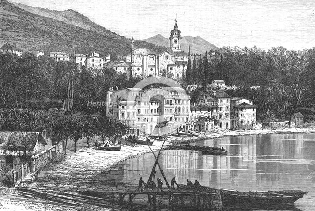 'Fezzano, on the Gulf of Spezia; The Gulf of Spezia', 1875. Creator: Unknown.