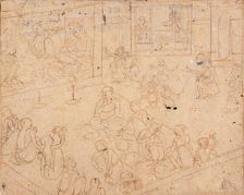 Feast for Brahmins, between 1780 and 1800. Creator: Unknown