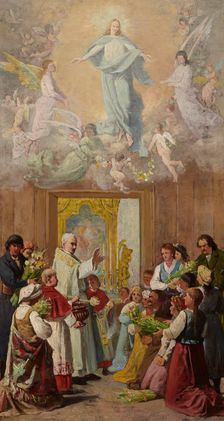 Feast of Our Lady of Herbs, c1890. Creator: Antoni Gramatyka