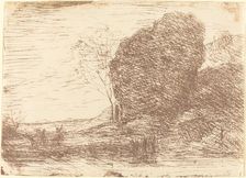 Feast of Pan (La Fete de Pan), 1860. Creator: Jean-Baptiste-Camille Corot