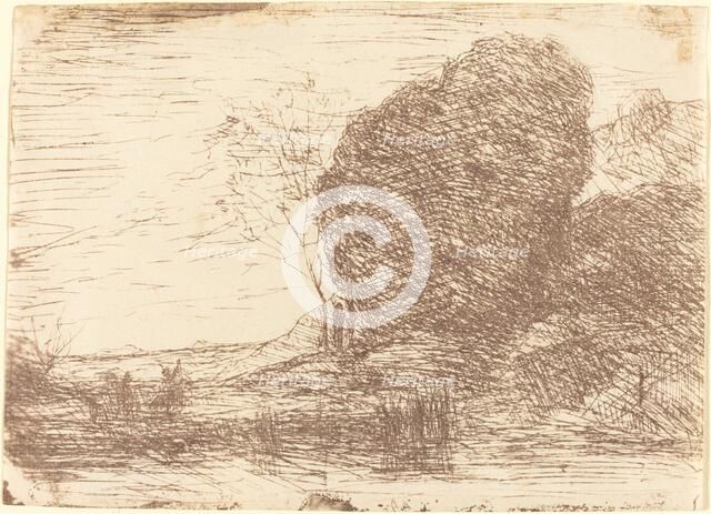 Feast of Pan (La Fete de Pan), 1860. Creator: Jean-Baptiste-Camille Corot.