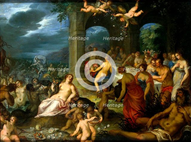 Feast of the Gods', 1600.  Creator: Rottenhammer, Johann (Hans), the Elder (1564-1625).