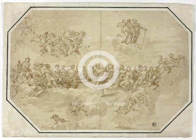 Feast of the Gods: Ceiling Design, n.d. Creator: Unknown.