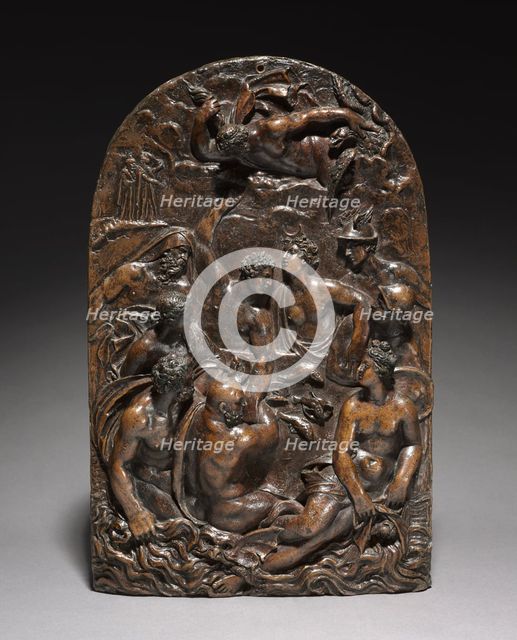 Feast of the Gods, c. 1571-1578. Creator: Alessandro Vittoria (Italian, 1525-1608), probably by.