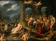 Feast of the Gods (The Marriage of Peleus and Thetis), 1600. Creator: Johannes Rottenhammer the elder