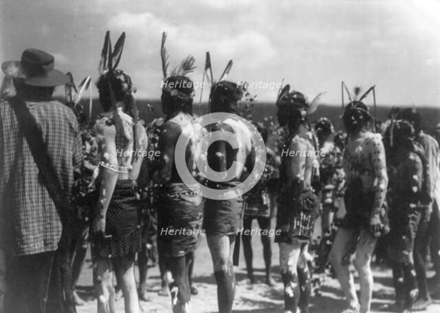 Feast march ceremony, c1905. Creator: Edward Sheriff Curtis.
