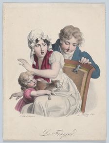Fear, 1825. Creator: Delpech