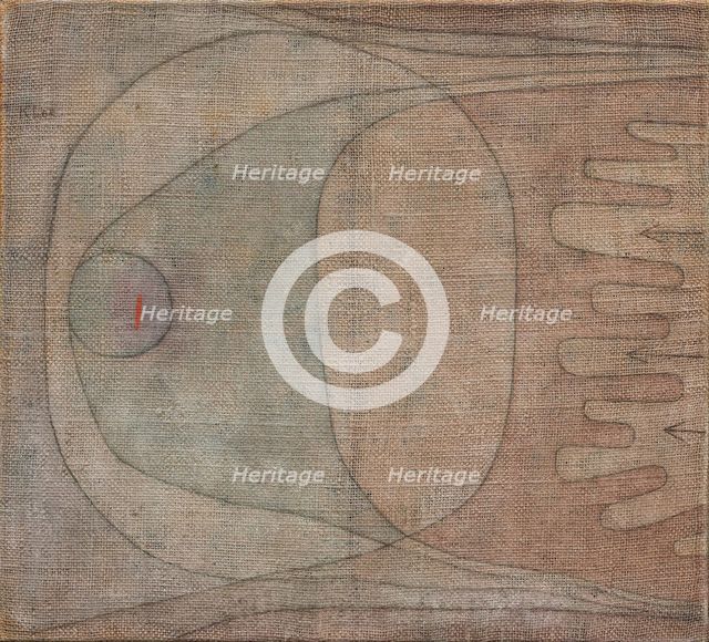 Fear, 1934. Creator: Klee, Paul (1879-1940).