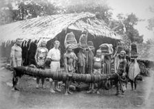 Feather money, brought to Forrest's house at Nelua, 1892