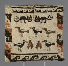Feathered Tunic, Peru, 1470/1532. Creator: Unknown