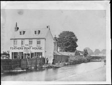 Feathers Boat House, Wandsworth, Wandsworth, Greater London Authority, 1868. Creator: William O Field