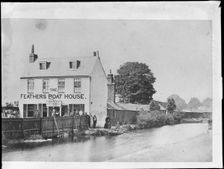 Feathers Boat House, Wandsworth, Wandsworth, Greater London Authority, 1868. Creator: William O Field