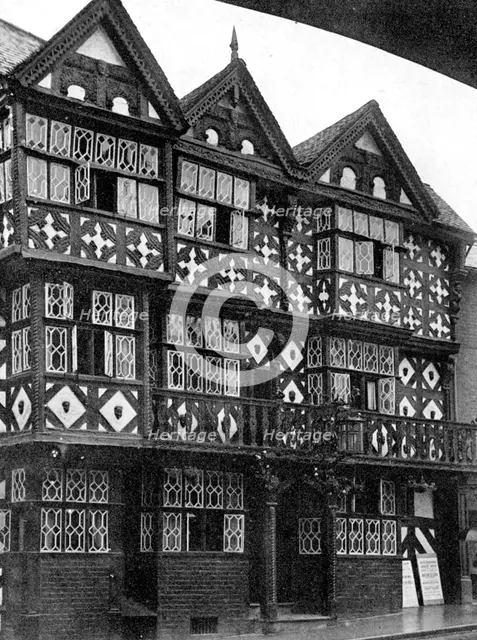 Feathers Hotel, Ludlow, Shropshire, England, 1924-1926. Artist: Herbert Felton