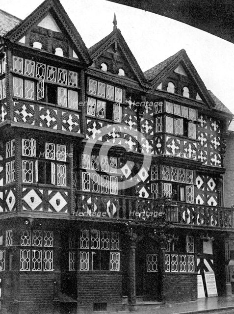 Feathers Hotel, Ludlow, Shropshire, England, 1924-1926. Artist: Herbert Felton