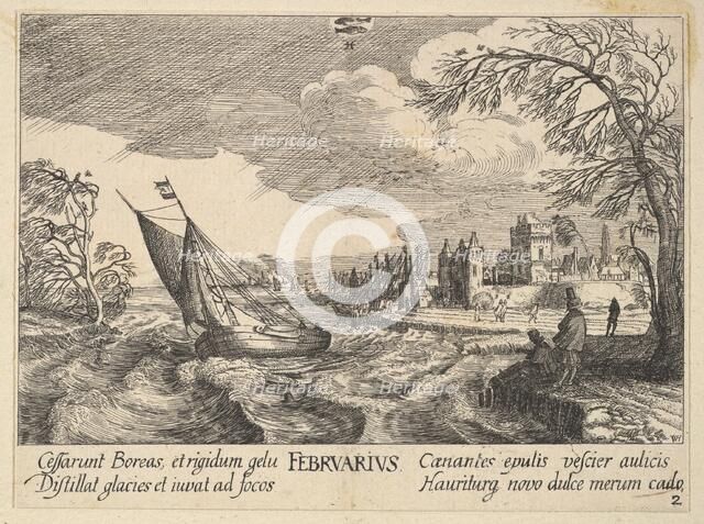 February, 1628-29. Creator: Wenceslaus Hollar.