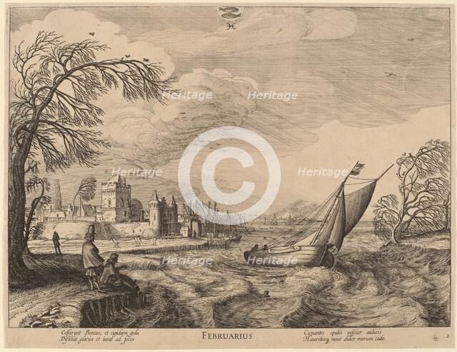 February. Creator: Jan van de Velde II.