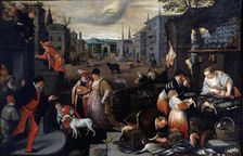 February (from the series The Seasons'), late 16th or early 17th century. Artist: Leandro Bassano