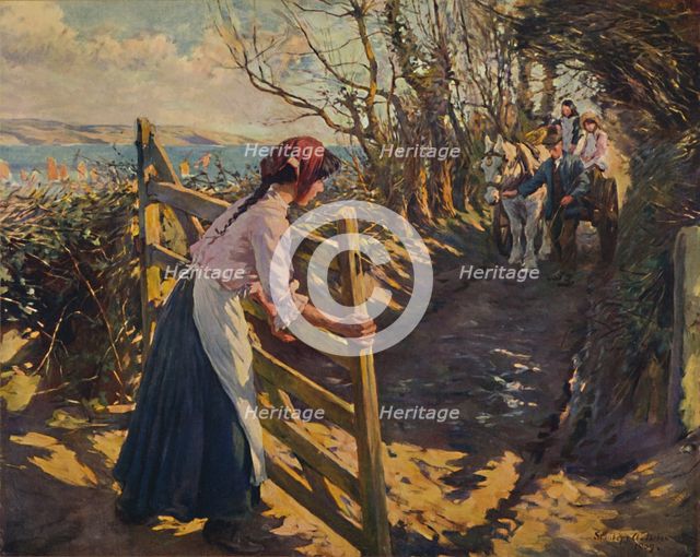 'February Sunshine', 1909. Creator: Stanhope A Forbes.