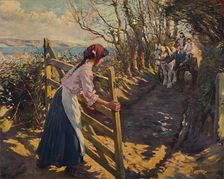 February Sunshine 1909. Creator: Stanhope A Forbes