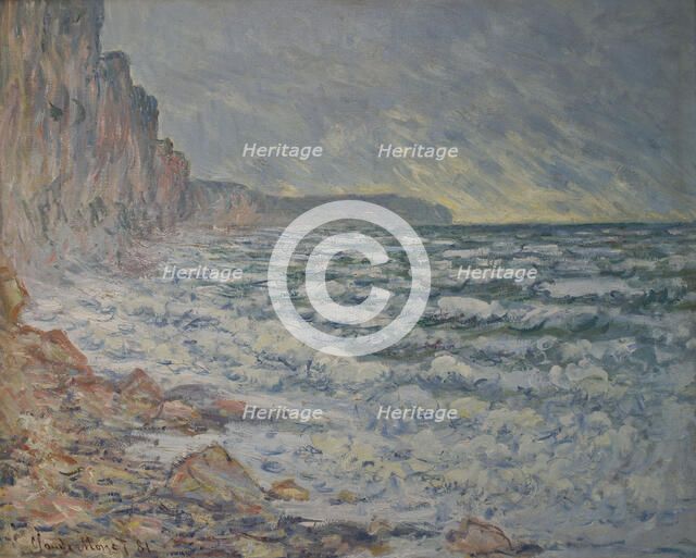 Fécamp, bord de mer, 1881. Creator: Monet, Claude (1840-1926).