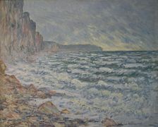 Fécamp, bord de mer, 1881. Creator: Monet, Claude (1840-1926)