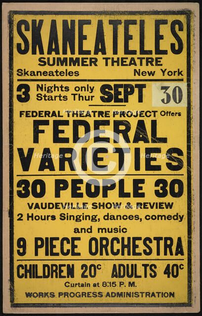 Federal Varieties, Skaneateles, NY, [193-]. Creator: Unknown.