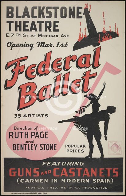Federal Ballet, Chicago, 1939. Creator: Unknown.