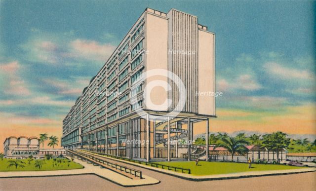 'Federal Building in the Civic Center, Barranquilla', c1940s. Artist: Unknown.